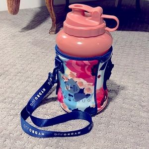 Hydrojug floral & mauve pink